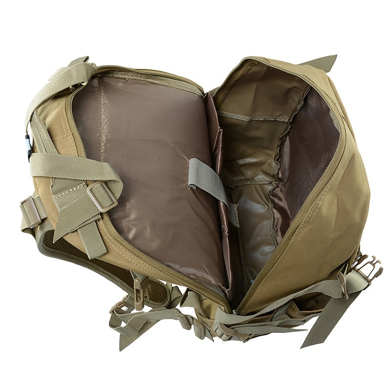 Waterproof 10.57gal Camping Backpack - Tactical Storage Bag for Men and Women - Ideal for Outdoor Travel, Climbing, and Hiking - Durable and Spacious