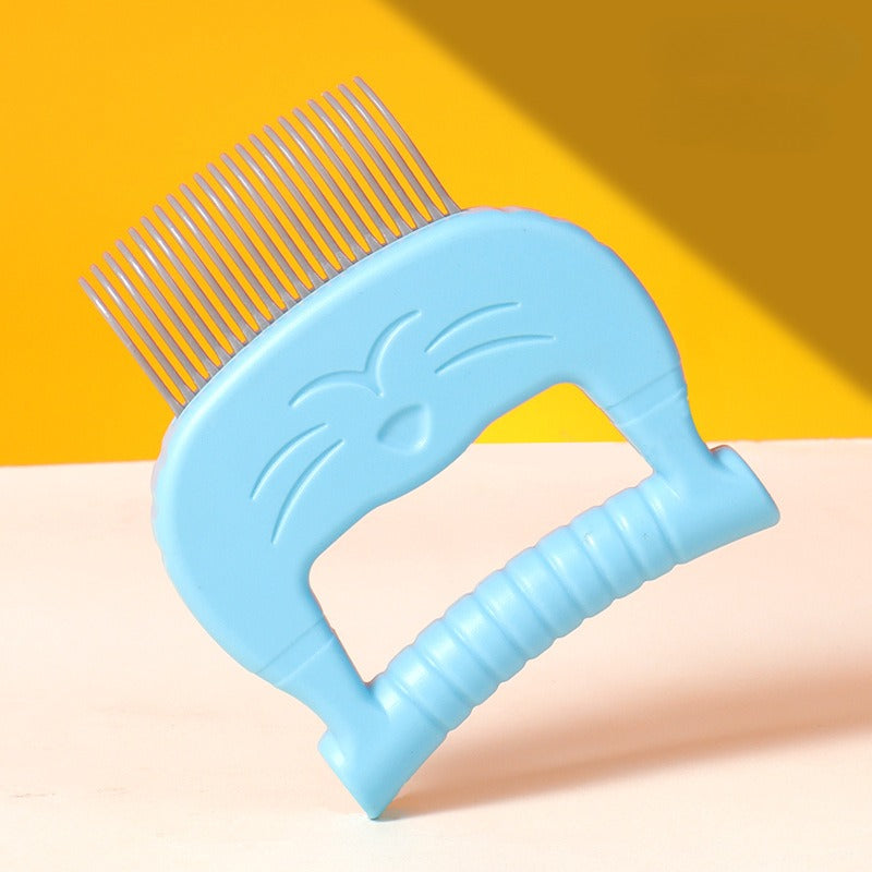 1pc Cat Comb Pet Cat Short & Long Hair Removal Massaging Shell Comb Soft Deshedding Brush Grooming And Shedding Matted Fur Remover Massage Dematting Tool
