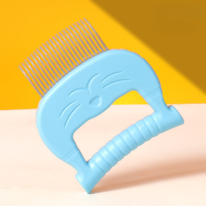 1pc Cat Comb Pet Cat Short & Long Hair Removal Massaging Shell Comb Soft Deshedding Brush Grooming And Shedding Matted Fur Remover Massage Dematting Tool