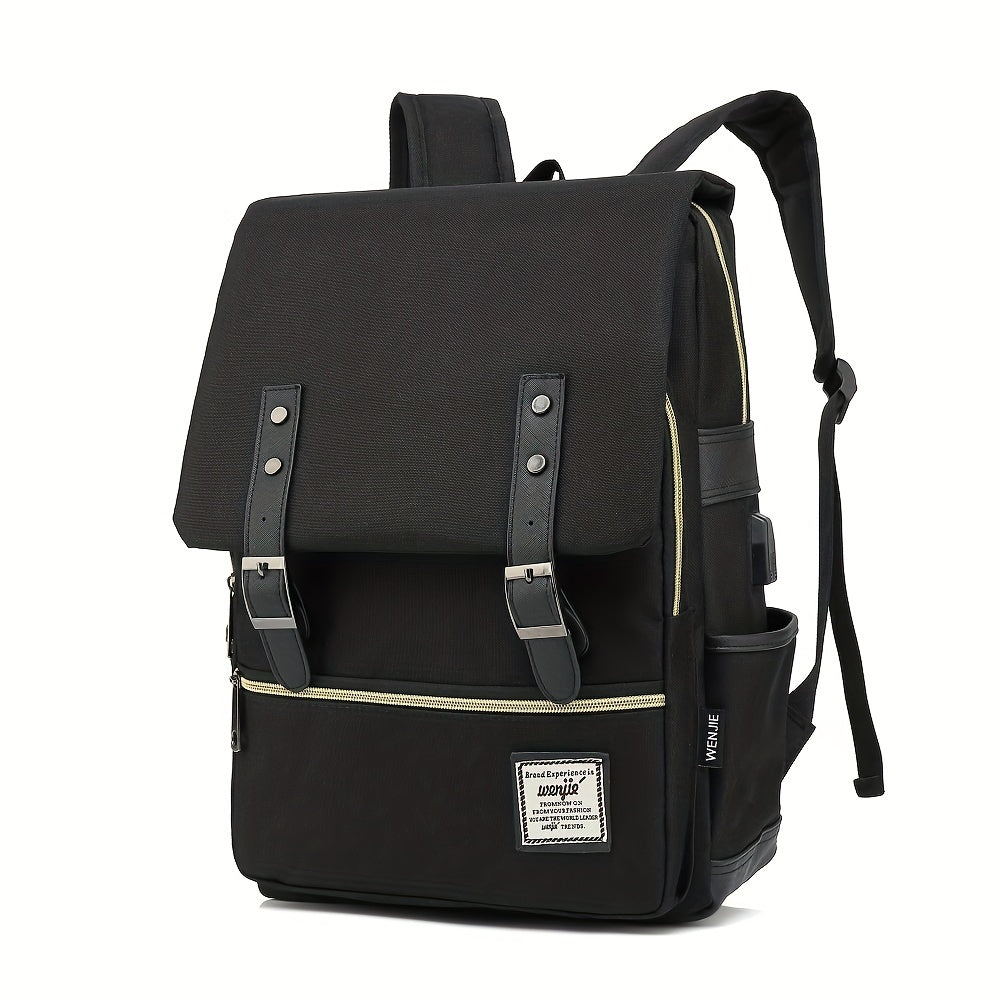 Student Backpack Travel Backpack Outdoor Casual Bag For Men And Women Computer Bag Shoulder Bag Multi-purpose Backpack With Belt Decoration