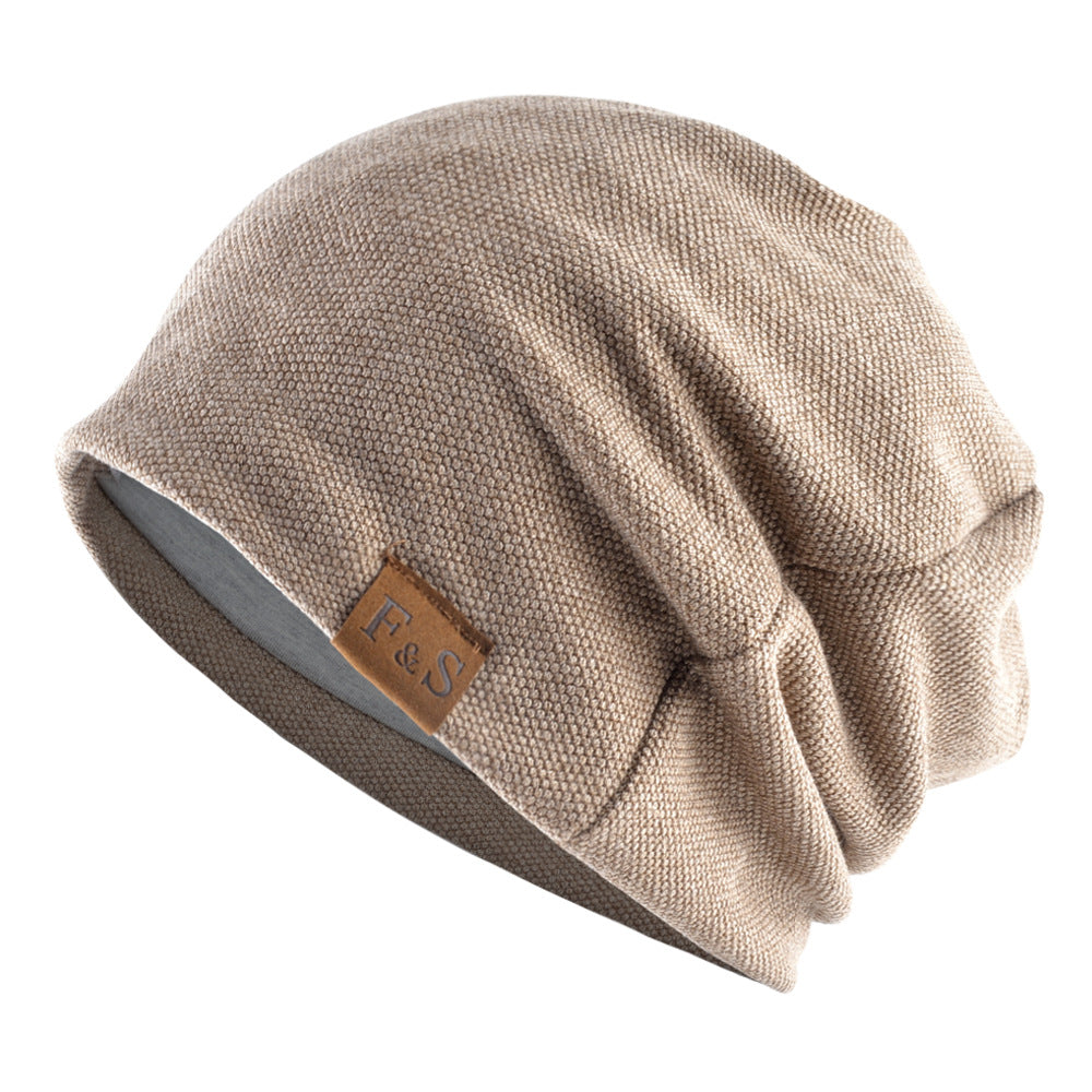 1pc Hat Letter Casual Warm Knitted Winter Hat Fashionable, Solid Hip-hop Hat For Men and Women