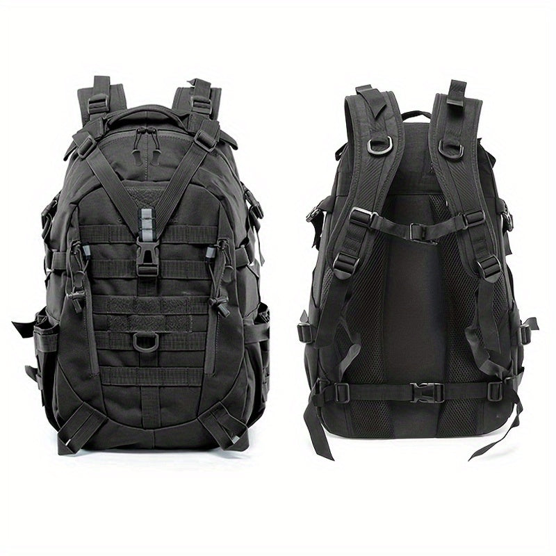Waterproof 10.57gal Camping Backpack - Tactical Storage Bag for Men and Women - Ideal for Outdoor Travel, Climbing, and Hiking - Durable and Spacious