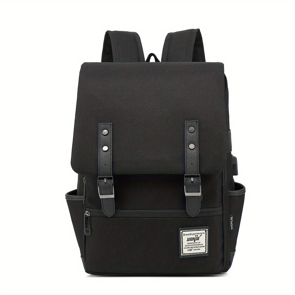 Student Backpack Travel Backpack Outdoor Casual Bag For Men And Women Computer Bag Shoulder Bag Multi-purpose Backpack With Belt Decoration