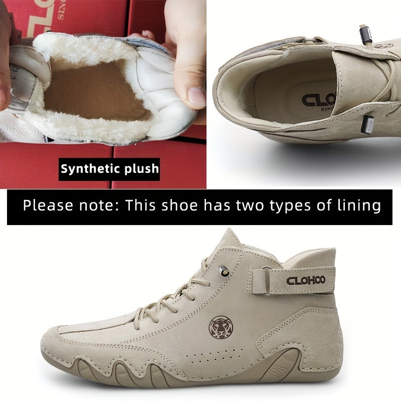 ComfortFlex Ankle Boots - Ultra-Soft, Wear-Resistant, Non-Slip, Breathable, Comfortable Sneakers for Men - Perfect for Spring and Autumn Outdoor Activities