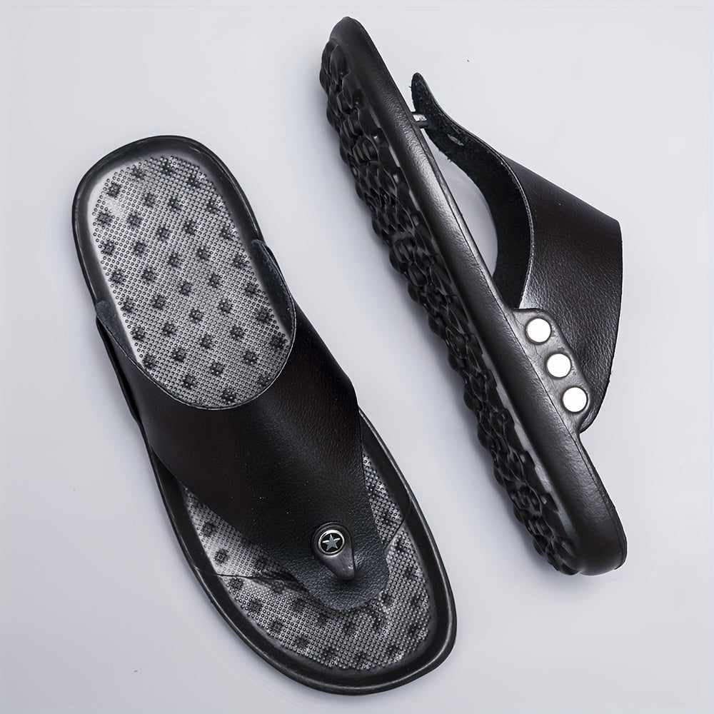 Simple Unisex Breathable Non-slip Slip On Sandals for Casual Summer Beach Outdoors for Men Women
