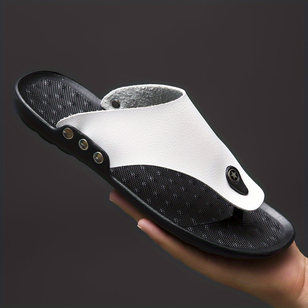 Simple Unisex Breathable Non-slip Slip On Sandals for Casual Summer Beach Outdoors for Men Women