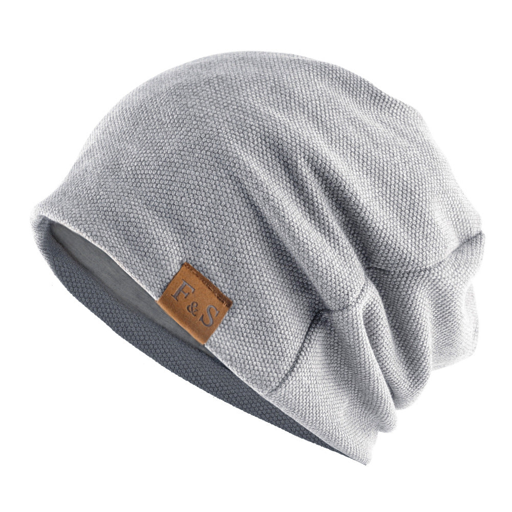 1pc Hat Letter Casual Warm Knitted Winter Hat Fashionable, Solid Hip-hop Hat For Men and Women