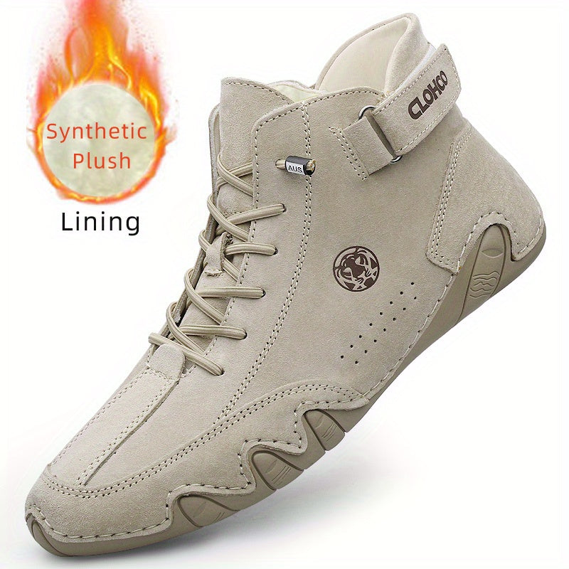 ComfortFlex Ankle Boots - Ultra-Soft, Wear-Resistant, Non-Slip, Breathable, Comfortable Sneakers for Men - Perfect for Spring and Autumn Outdoor Activities