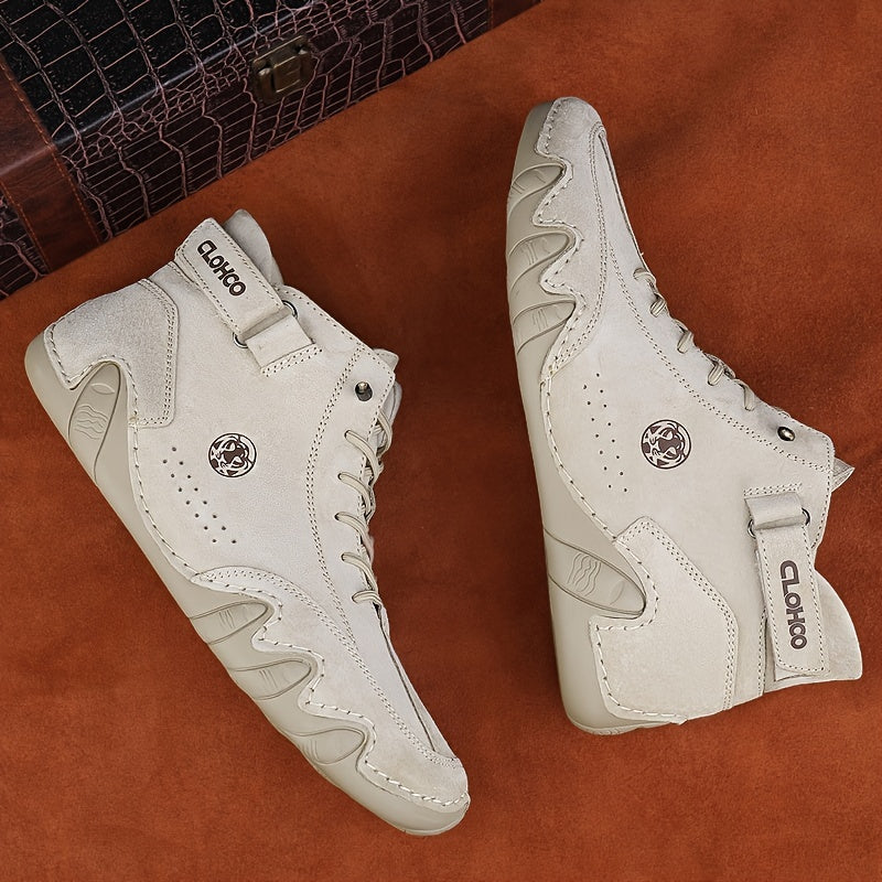 ComfortFlex Ankle Boots - Ultra-Soft, Wear-Resistant, Non-Slip, Breathable, Comfortable Sneakers for Men - Perfect for Spring and Autumn Outdoor Activities
