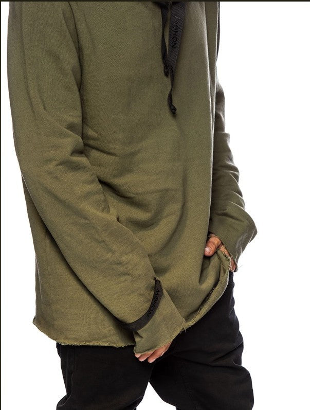 Youth Popular Casual Wool Sweater With Hooded Collar