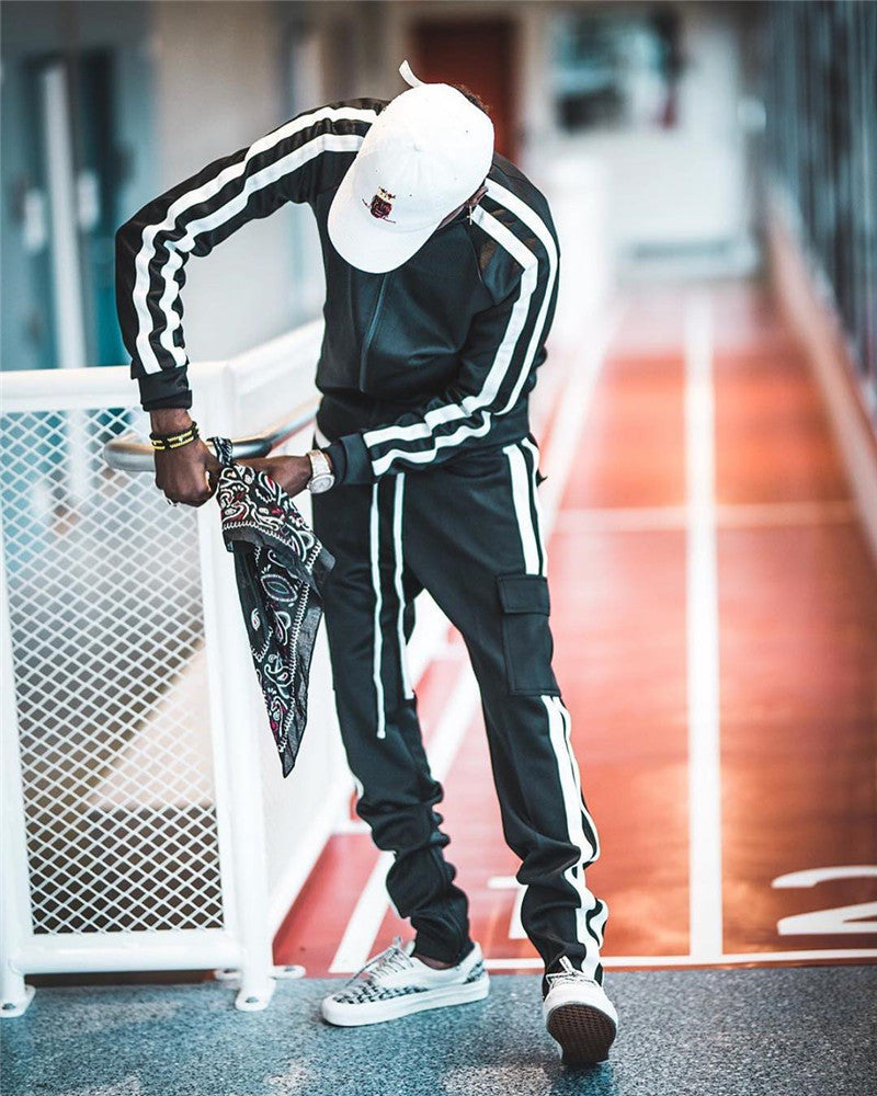 Men's suit casual sports sweater