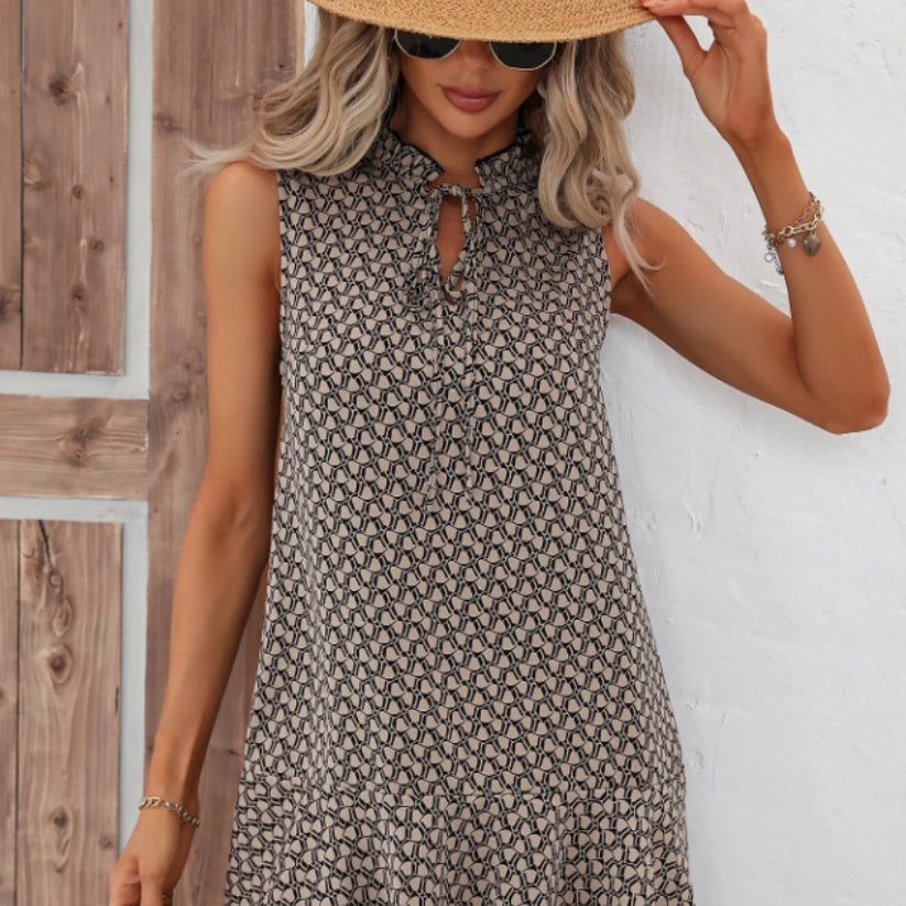 Summer Fashion Casual Short Sleeve Dress For Women