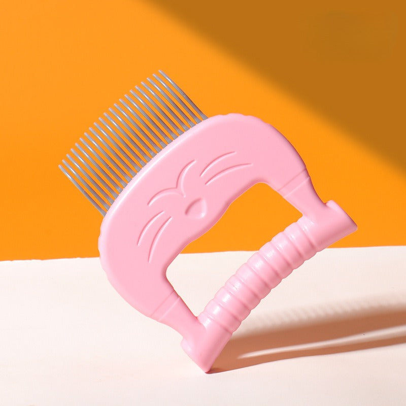 1pc Cat Comb Pet Cat Short & Long Hair Removal Massaging Shell Comb Soft Deshedding Brush Grooming And Shedding Matted Fur Remover Massage Dematting Tool