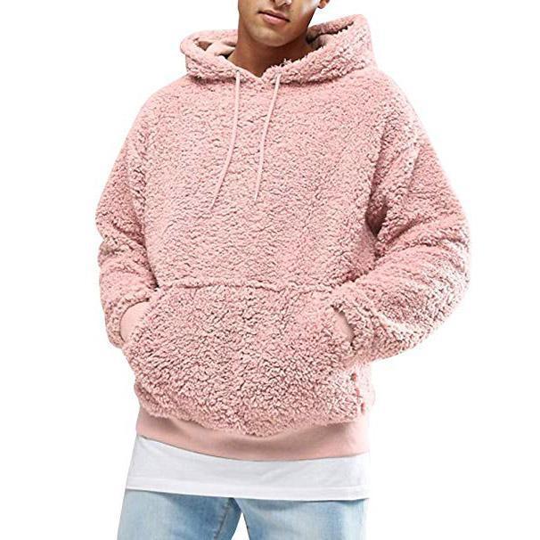 Men's Plus Velvet Thick Hooded Sweater Fashion