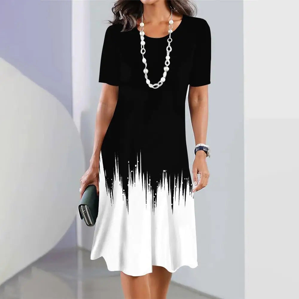 Summer Women's Plus Size Vacation Dress