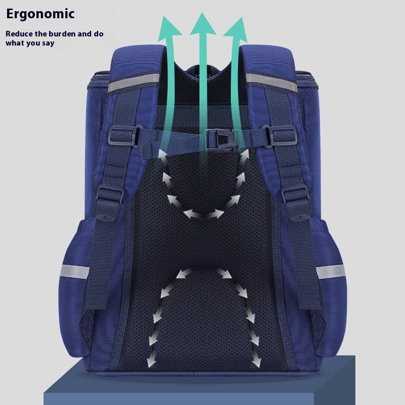 Burden-reducing Spine Protection Children Backpack