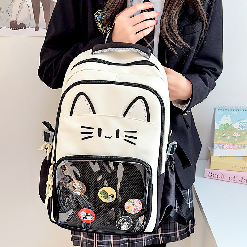 Women's Cute Cartoon Japanese Campus Backpack