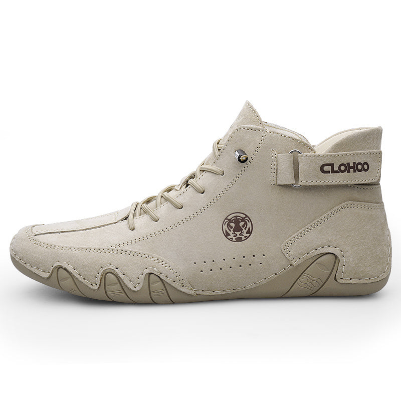 ComfortFlex Ankle Boots - Ultra-Soft, Wear-Resistant, Non-Slip, Breathable, Comfortable Sneakers for Men - Perfect for Spring and Autumn Outdoor Activities