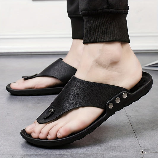 Simple Unisex Breathable Non-slip Slip On Sandals for Casual Summer Beach Outdoors for Men Women