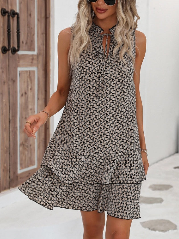 Summer Fashion Casual Short Sleeve Dress For Women