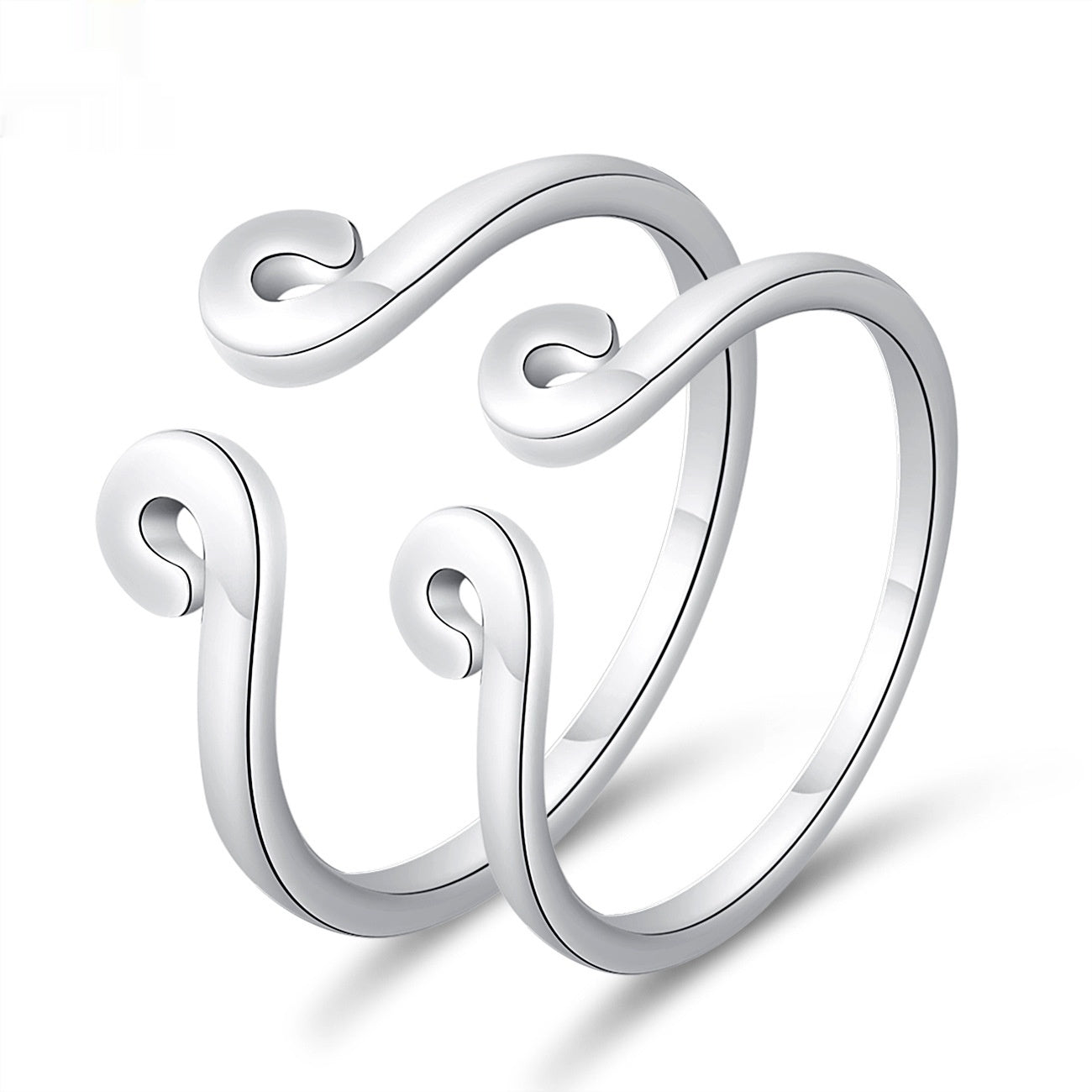 Moissanite Engagement Couple Couple Rings