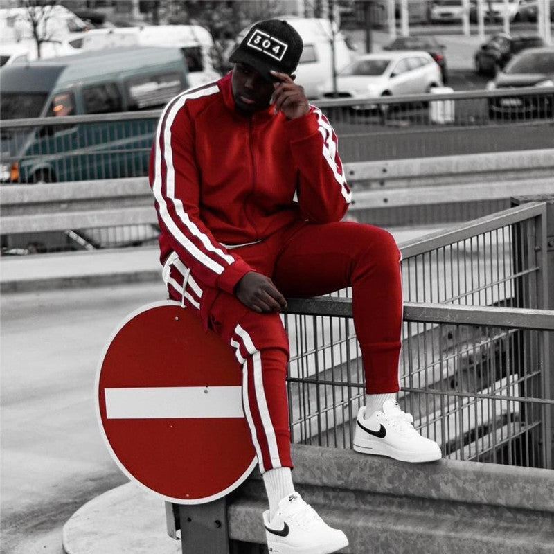 Men's suit casual sports sweater