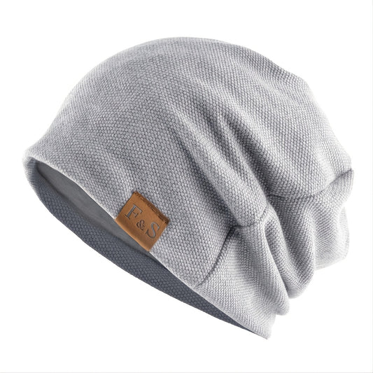 1pc Hat Letter Casual Warm Knitted Winter Hat Fashionable, Solid Hip-hop Hat  For Men and Women