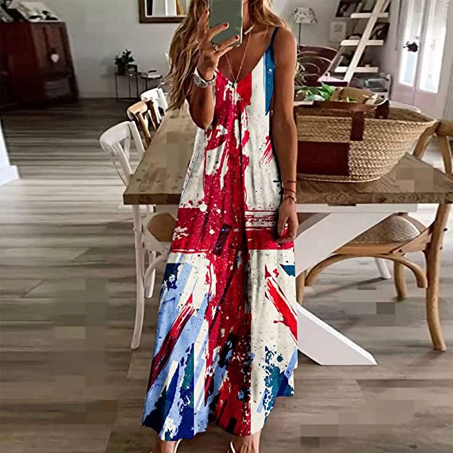 Summer New Beach Dress Sling