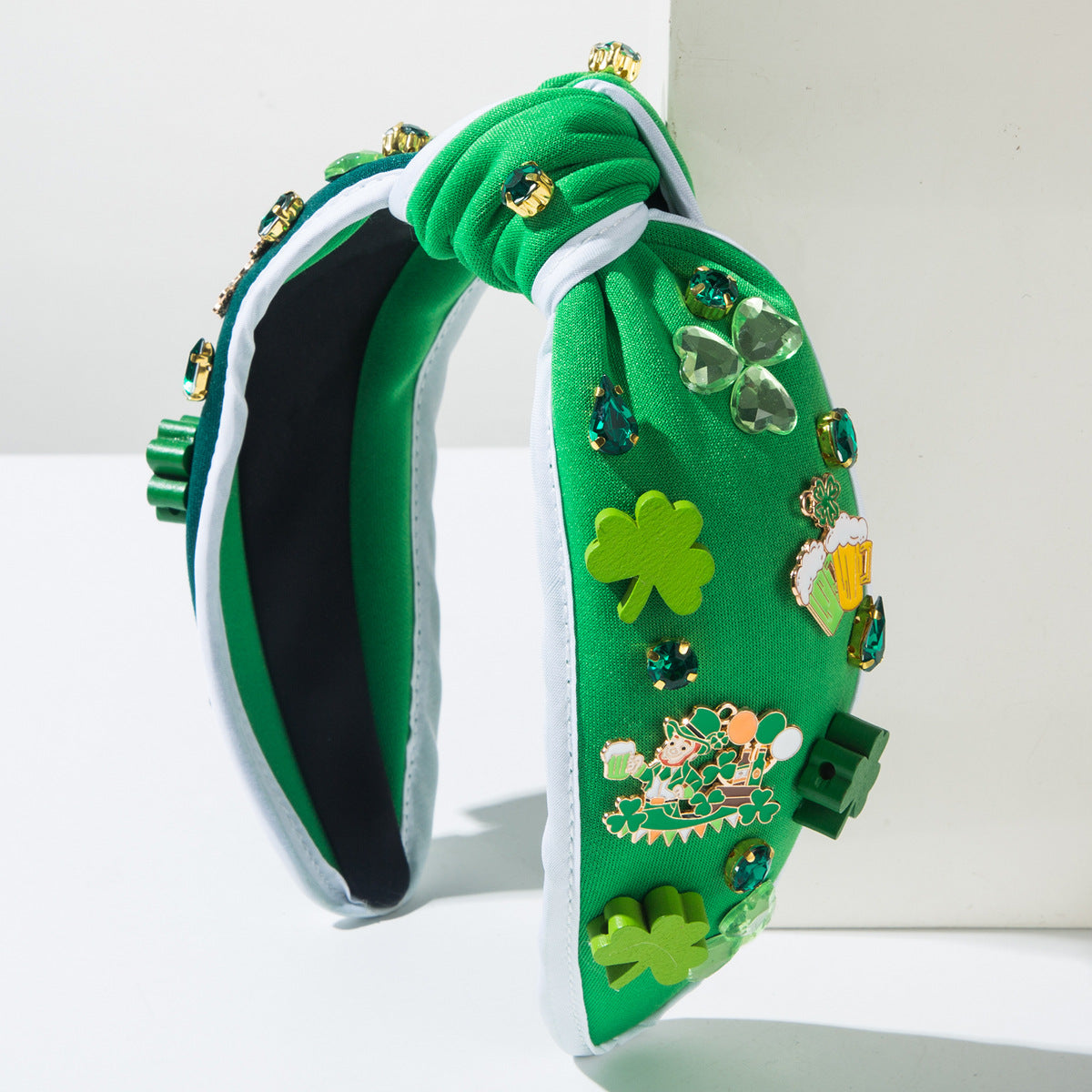 Diamond New Irish Green Hats Headband