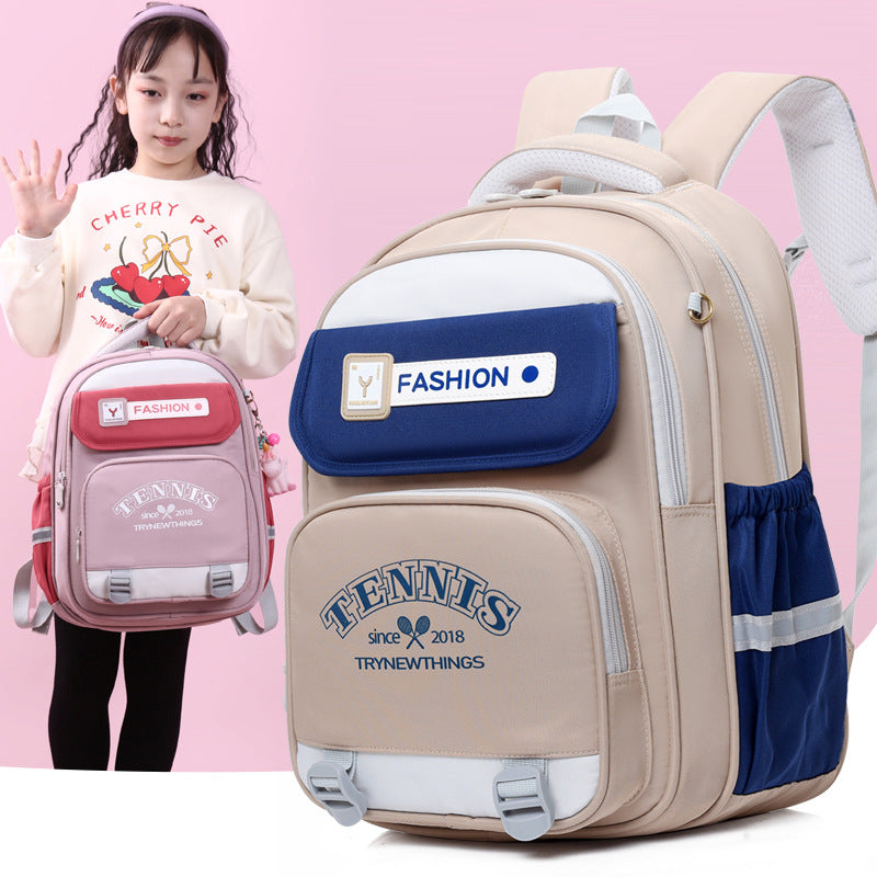 Student Schoolbag Portable Burden Alleviation Large Capacity