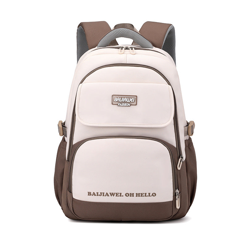 New Junior High School Backpack Girls Super Light