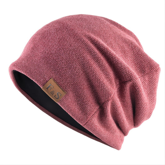 1pc Hat Letter Casual Warm Knitted Winter Hat Fashionable, Solid Hip-hop Hat  For Men and Women