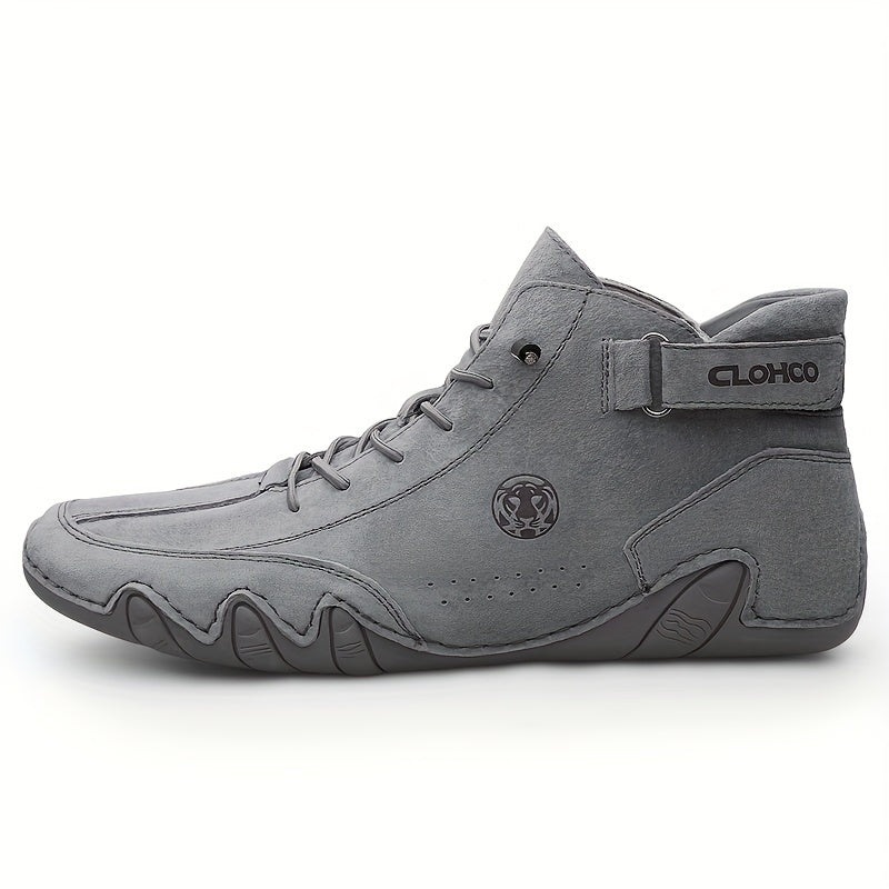 ComfortFlex Ankle Boots - Ultra-Soft, Wear-Resistant, Non-Slip, Breathable, Comfortable Sneakers for Men - Perfect for Spring and Autumn Outdoor Activities