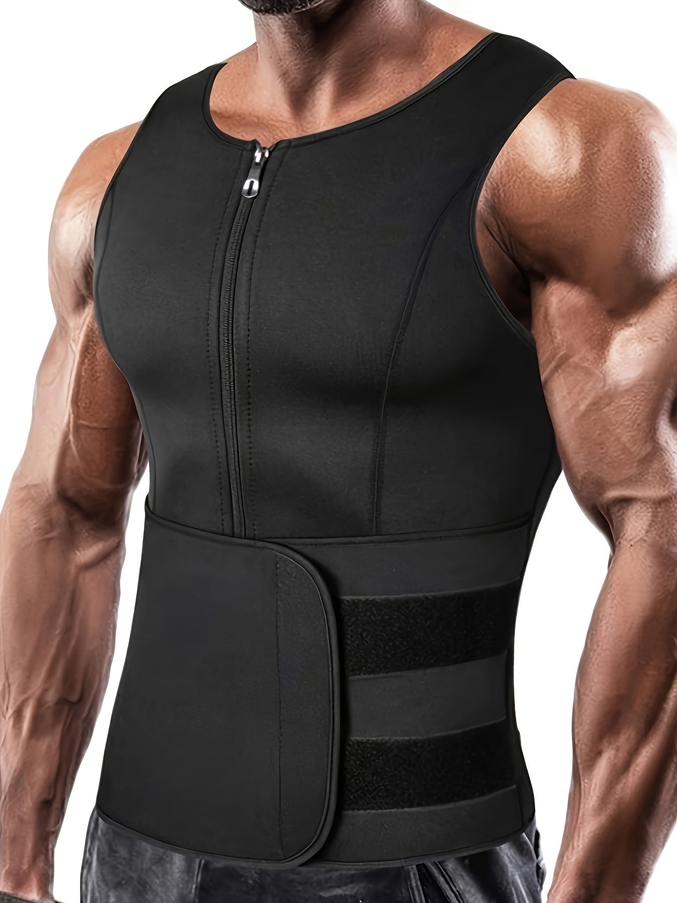 Adjustable Compression Men's Tank Top - Waist Trainers for Men