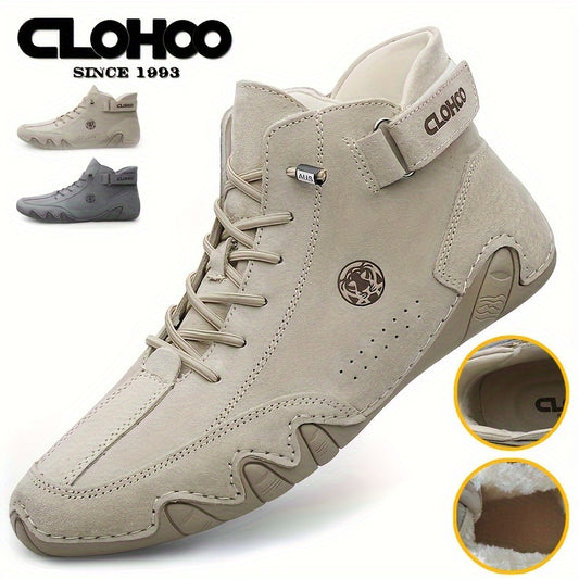 ComfortFlex Ankle Boots - Ultra-Soft, Wear-Resistant, Non-Slip, Breathable, Comfortable Sneakers for Men - Perfect for Spring and Autumn Outdoor Activities