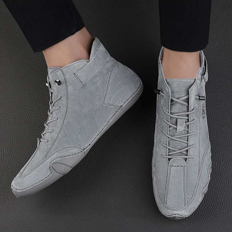 ComfortFlex Ankle Boots - Ultra-Soft, Wear-Resistant, Non-Slip, Breathable, Comfortable Sneakers for Men - Perfect for Spring and Autumn Outdoor Activities