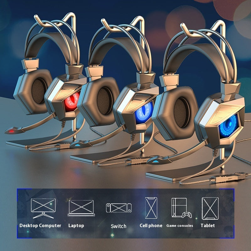 Wired Earphones, Gaming Computer Specific Night Light