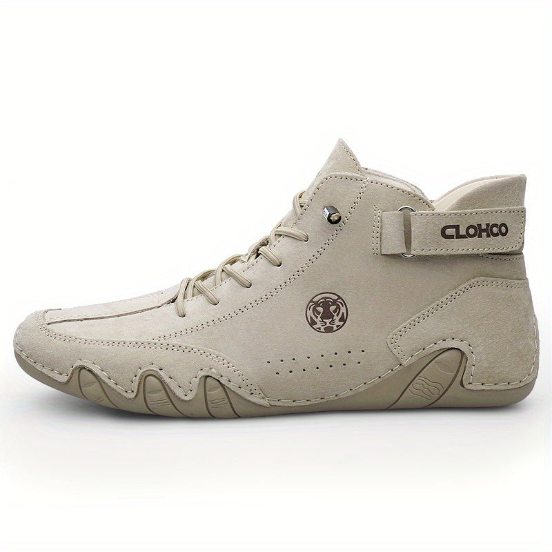 ComfortFlex Ankle Boots - Ultra-Soft, Wear-Resistant, Non-Slip, Breathable, Comfortable Sneakers for Men - Perfect for Spring and Autumn Outdoor Activities