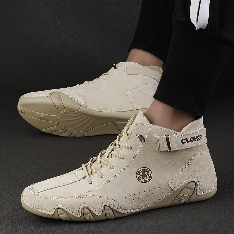 ComfortFlex Ankle Boots - Ultra-Soft, Wear-Resistant, Non-Slip, Breathable, Comfortable Sneakers for Men - Perfect for Spring and Autumn Outdoor Activities