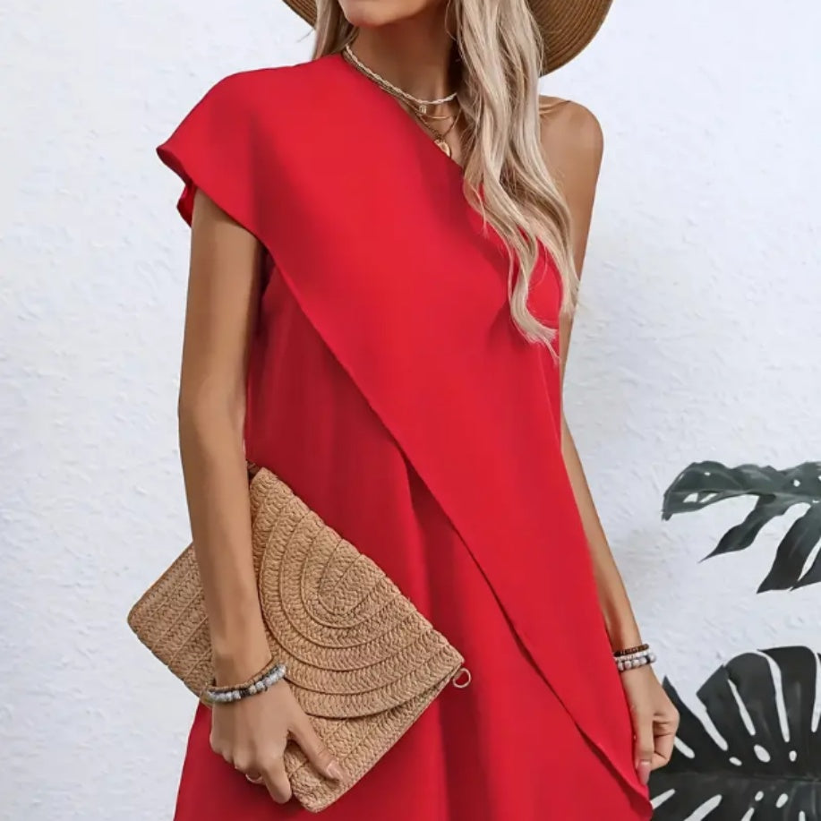 Summer Fashion Casual Short Sleeve Dress For Women