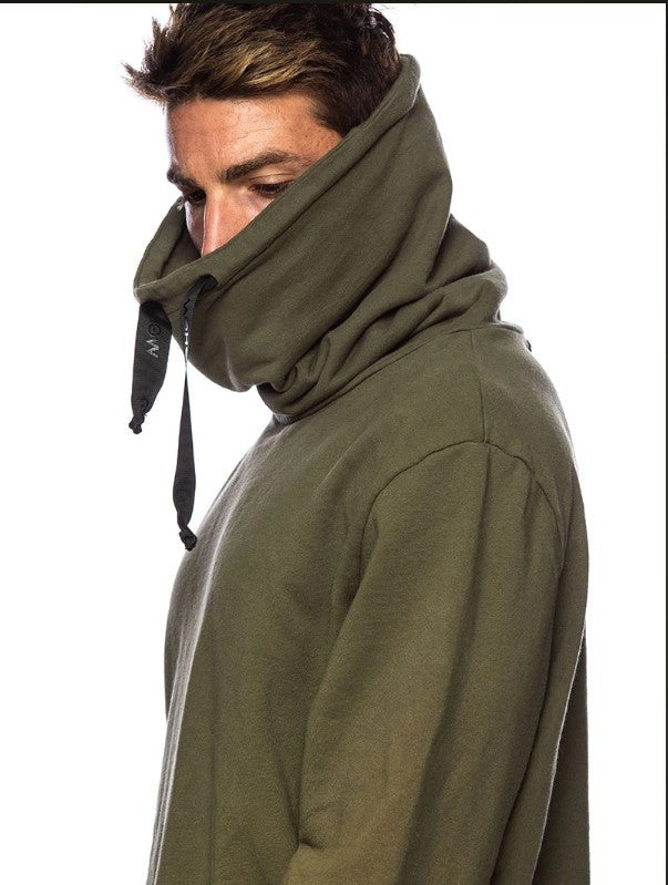 Youth Popular Casual Wool Sweater With Hooded Collar